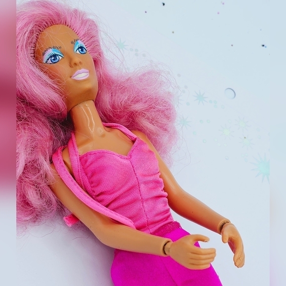 Vintage 80s Jem Raya of the Holograms Doll - Picture 3 of 8